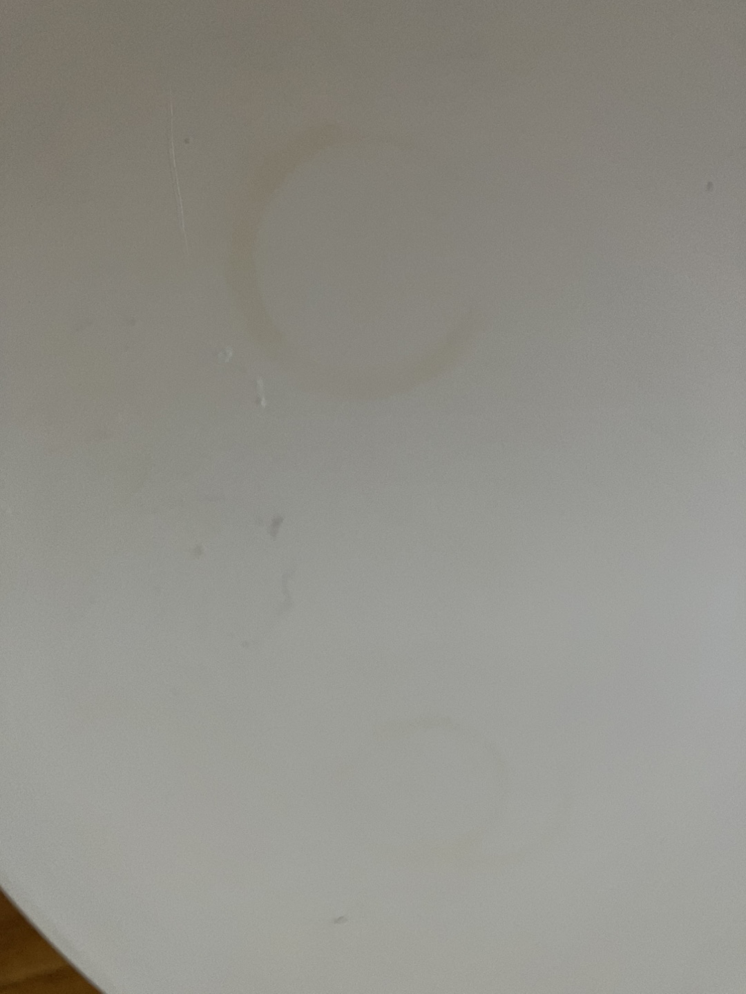 MCM Round White Coffee Table - photo 3