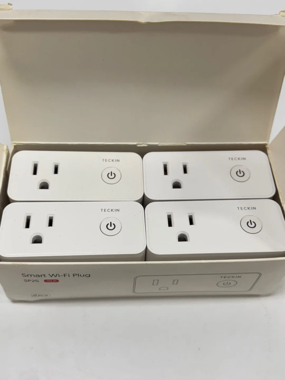 New Teckin Smart Wi-Fi Plug SP25 (4-Pack) thumbnail