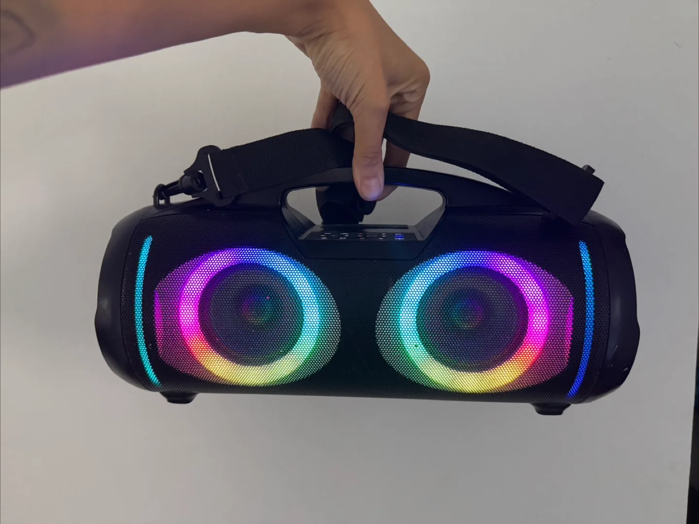 Portable Bluetooth Speaker with RGB Lights thumbnail