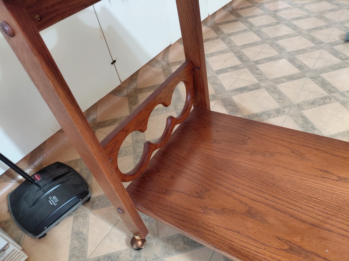 Wooden Serving Cart - photo 3