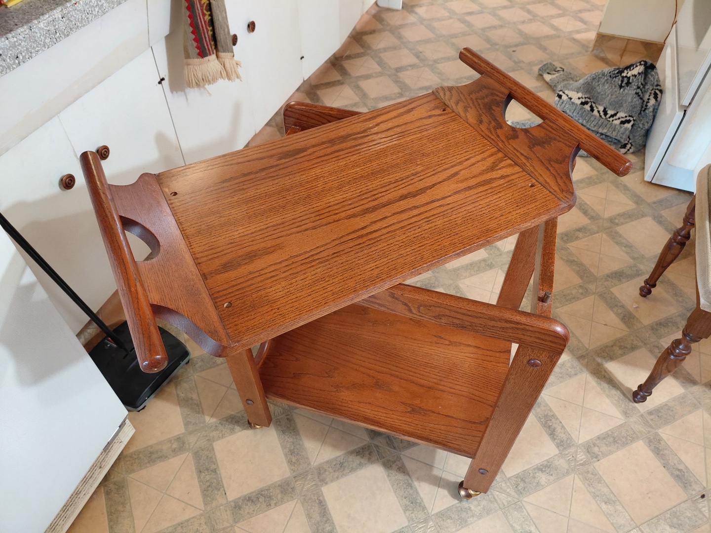 Wooden Serving Cart - photo 2