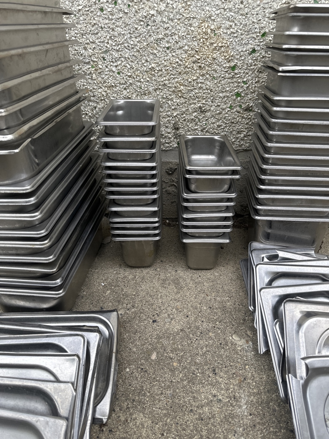 Stainless Steel Food Trays - Assorted Sizes - photo 5