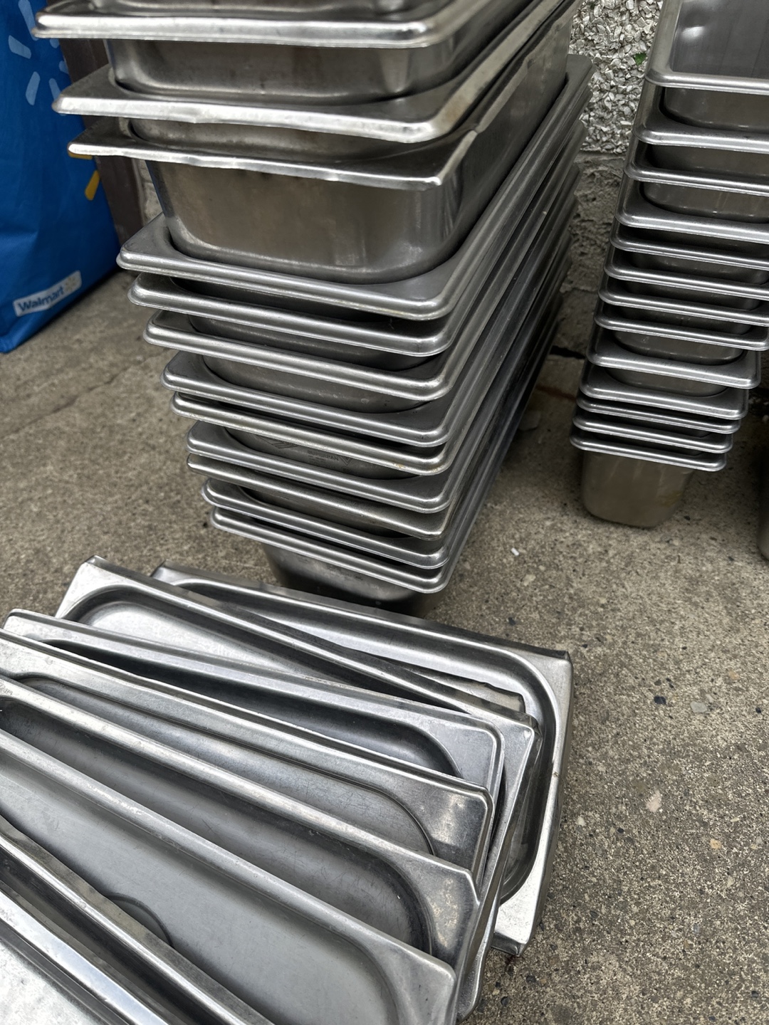 Stainless Steel Food Trays - Assorted Sizes - photo 2