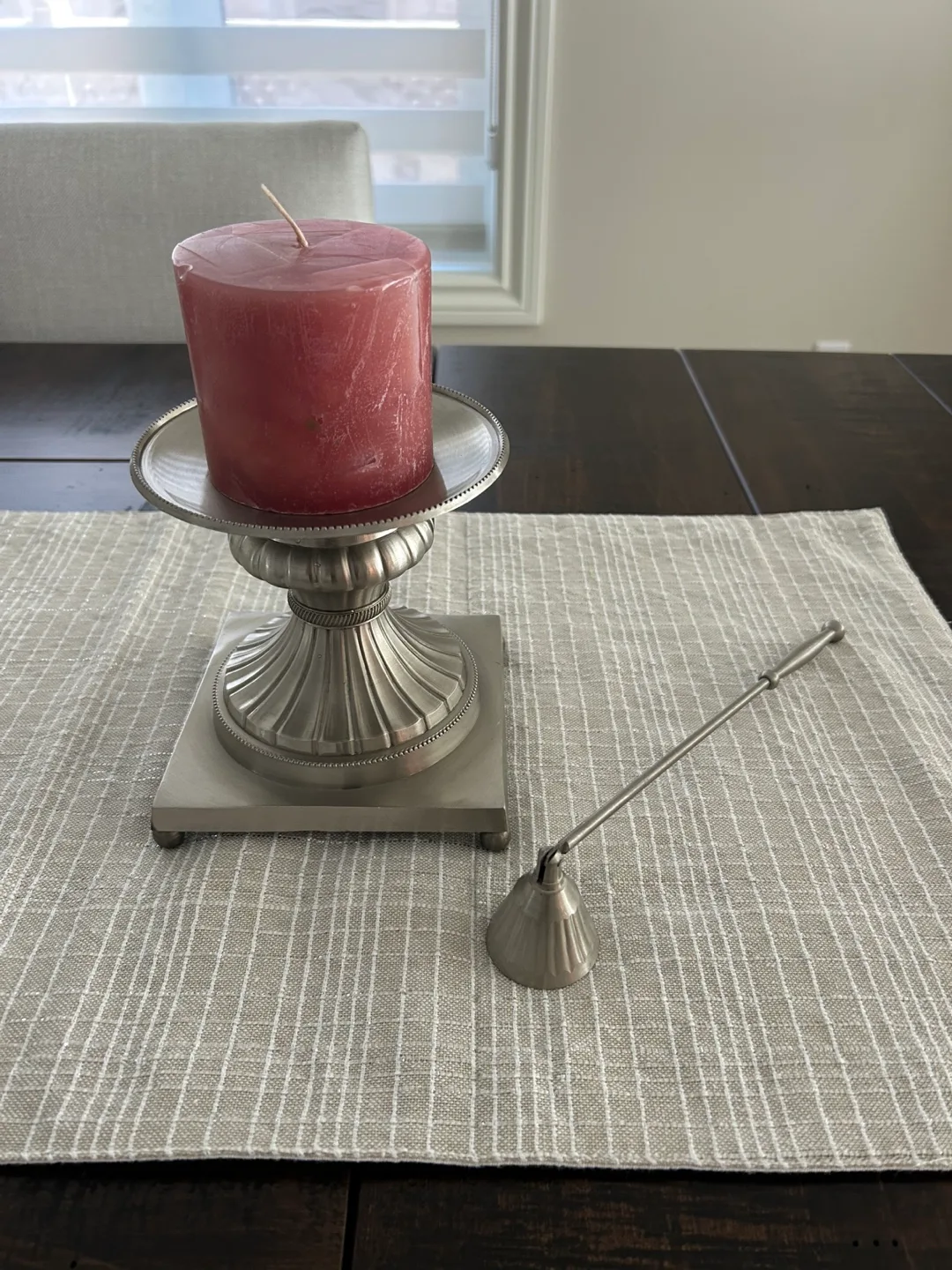 Candle Holder with Snuffer thumbnail