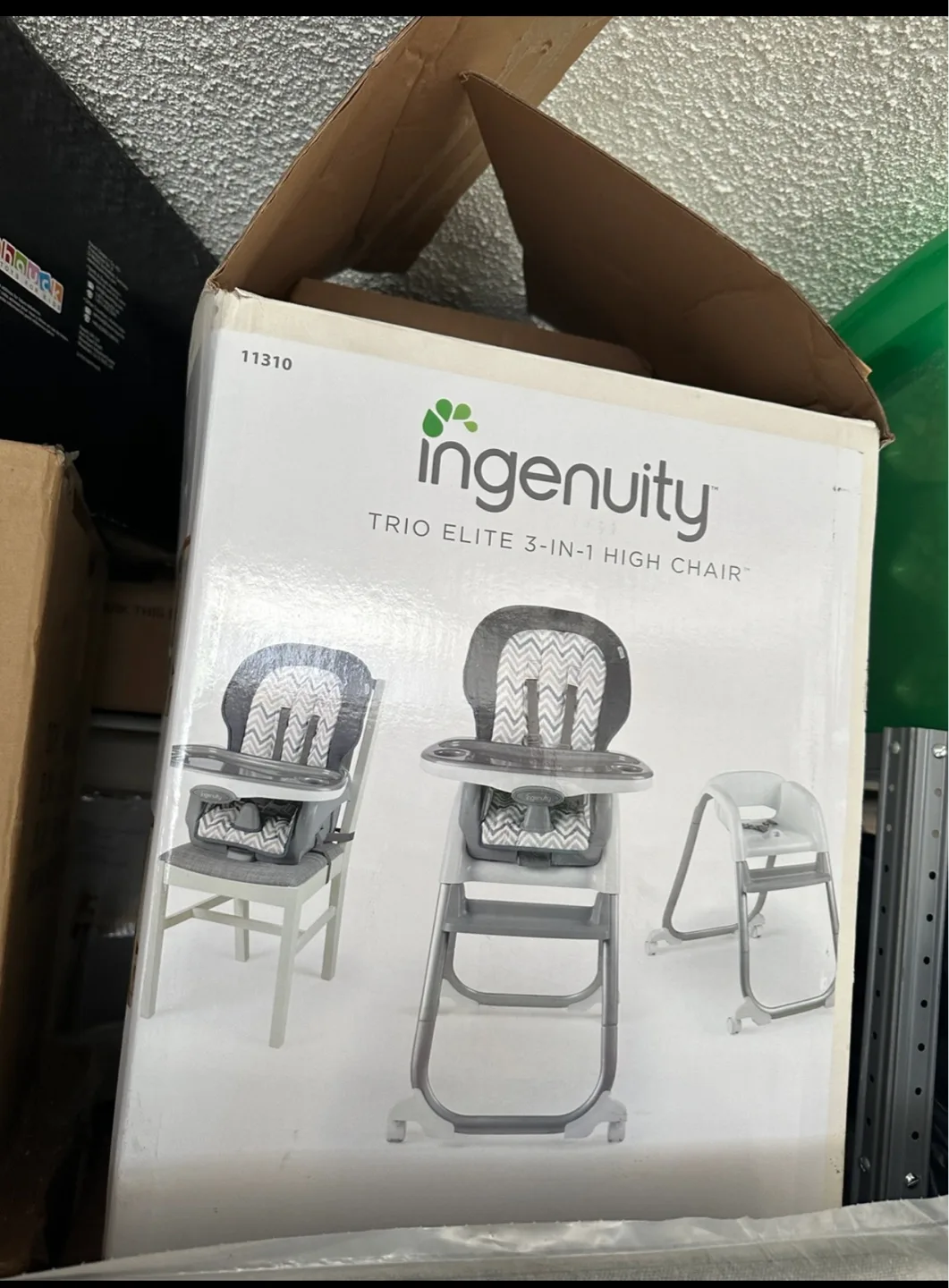 Ingenuity Trio 3-in-1 High Chair - Nash image indicator(4)