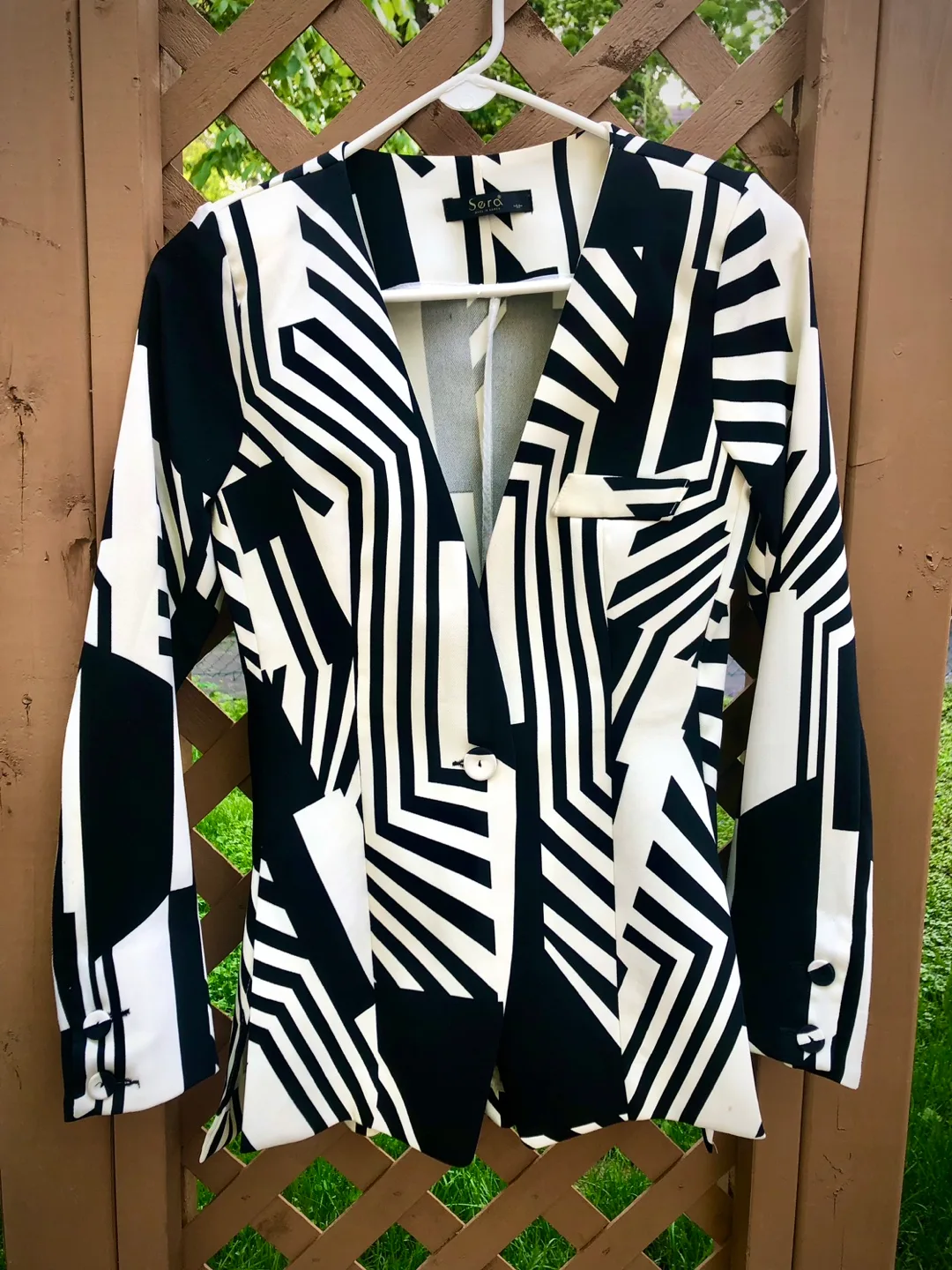 2 Patterned Blazer ( size S ) each $45 thumbnail