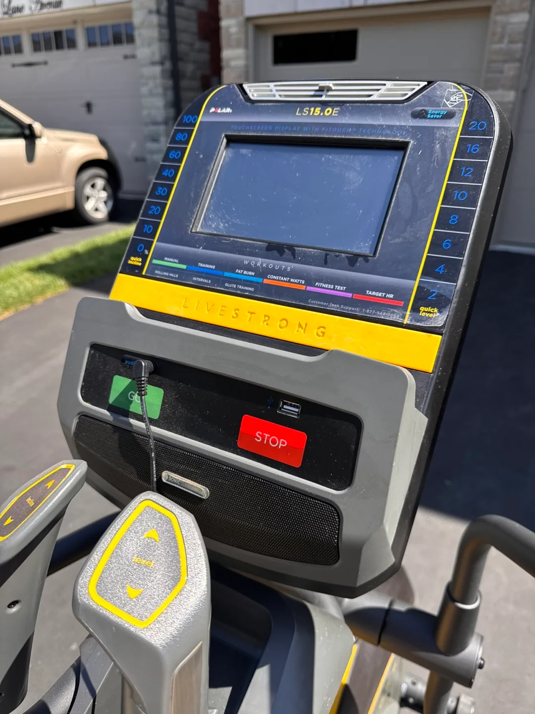 Livestrong Elliptical Trainer image indicator(9)