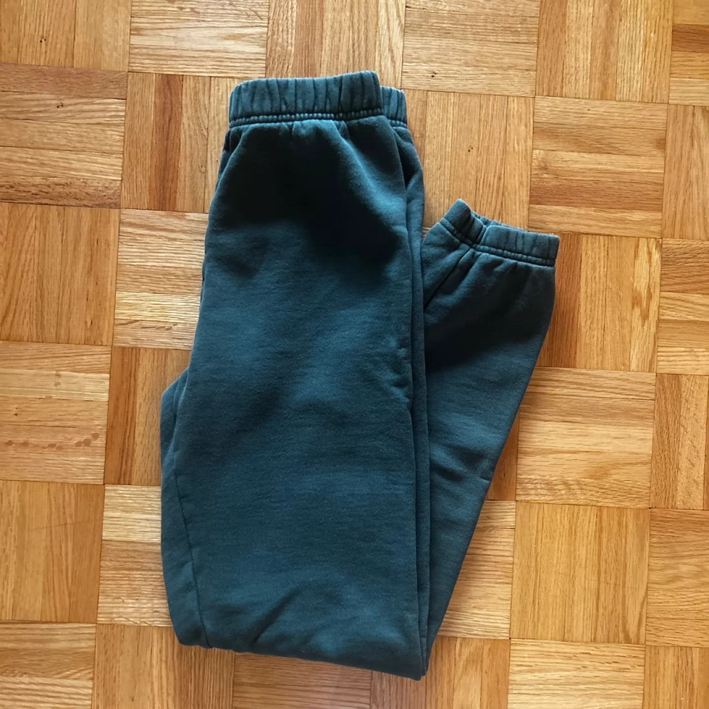 Tna COZYAF Fleece Green Sweatpants - 2XS thumbnail