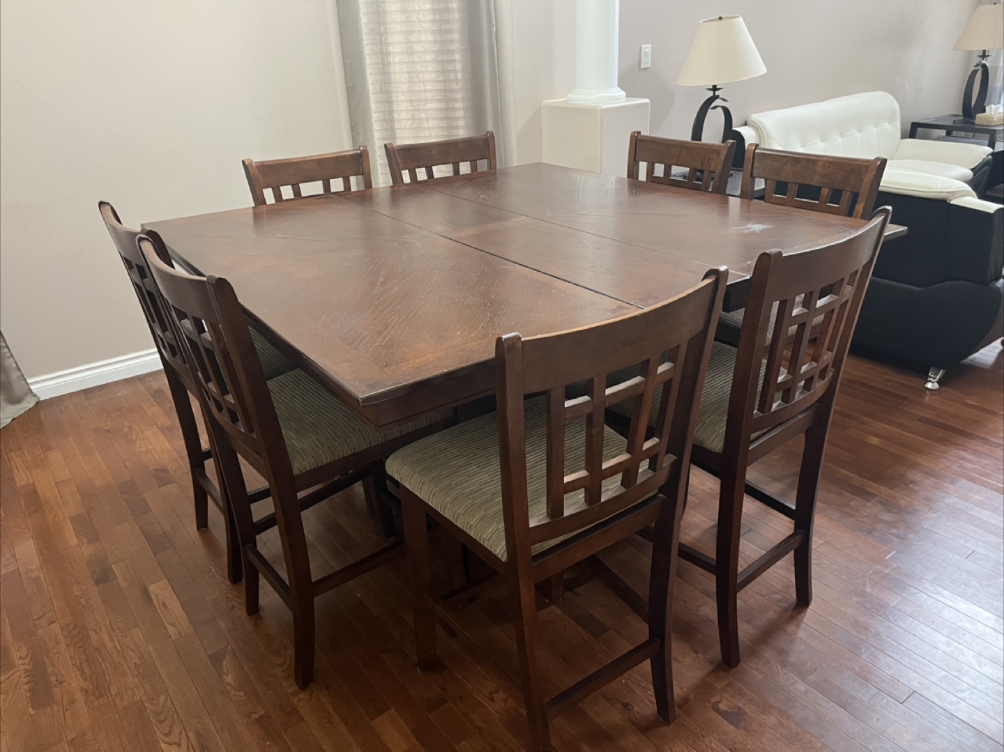 Dining Table Set with 8 Chairs