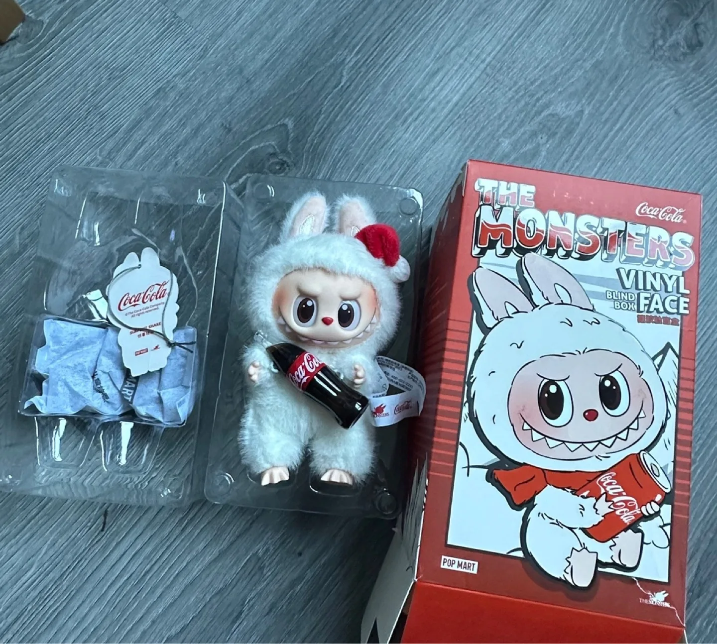 Pop Mart The Monsters Coca-Cola Vinyl Face Blind Box thumbnail