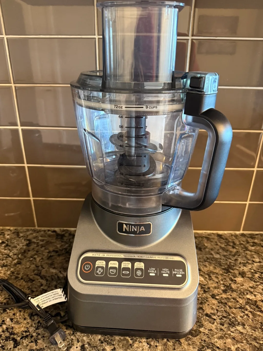 Ninja Professional Food Processor BN601C - 9 Cups thumbnail