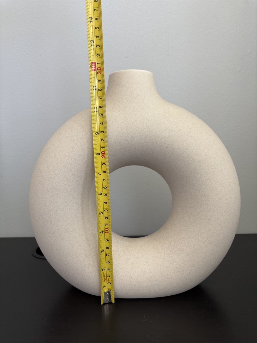 H&M Home Donut Vase - Beige - photo 4
