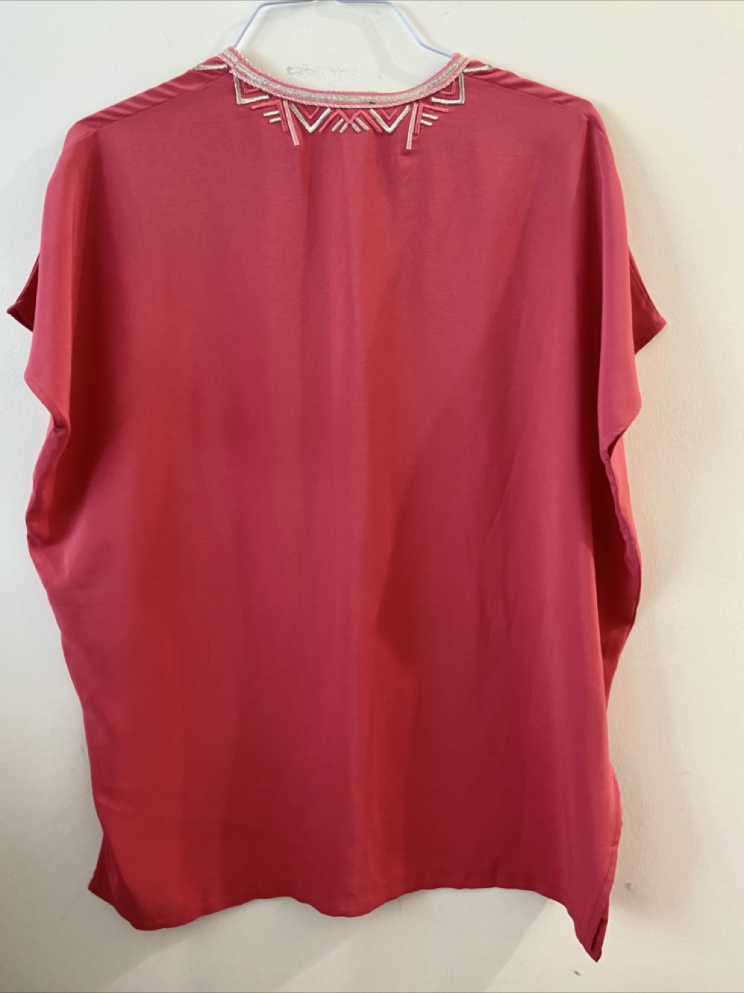 Moroccan traditional Top - Coral, Size M - photo 2