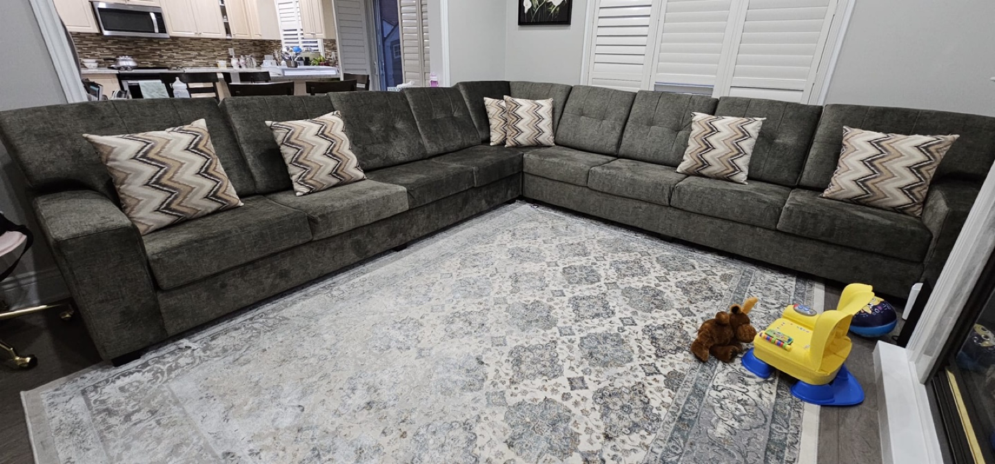 $850Comfortable Sectional Sofa 9 seater on sale - photo 2