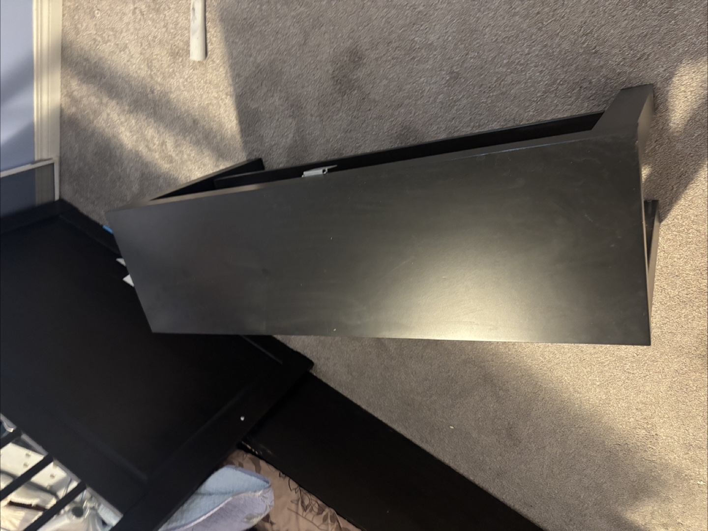 IKEA Lack Black Coffee Table - photo 2