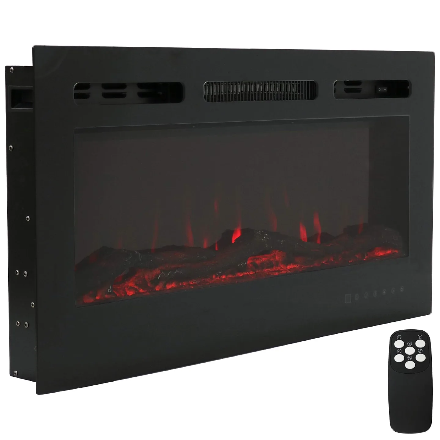 Illuminus mounted electric Fireplace Heater thumbnail