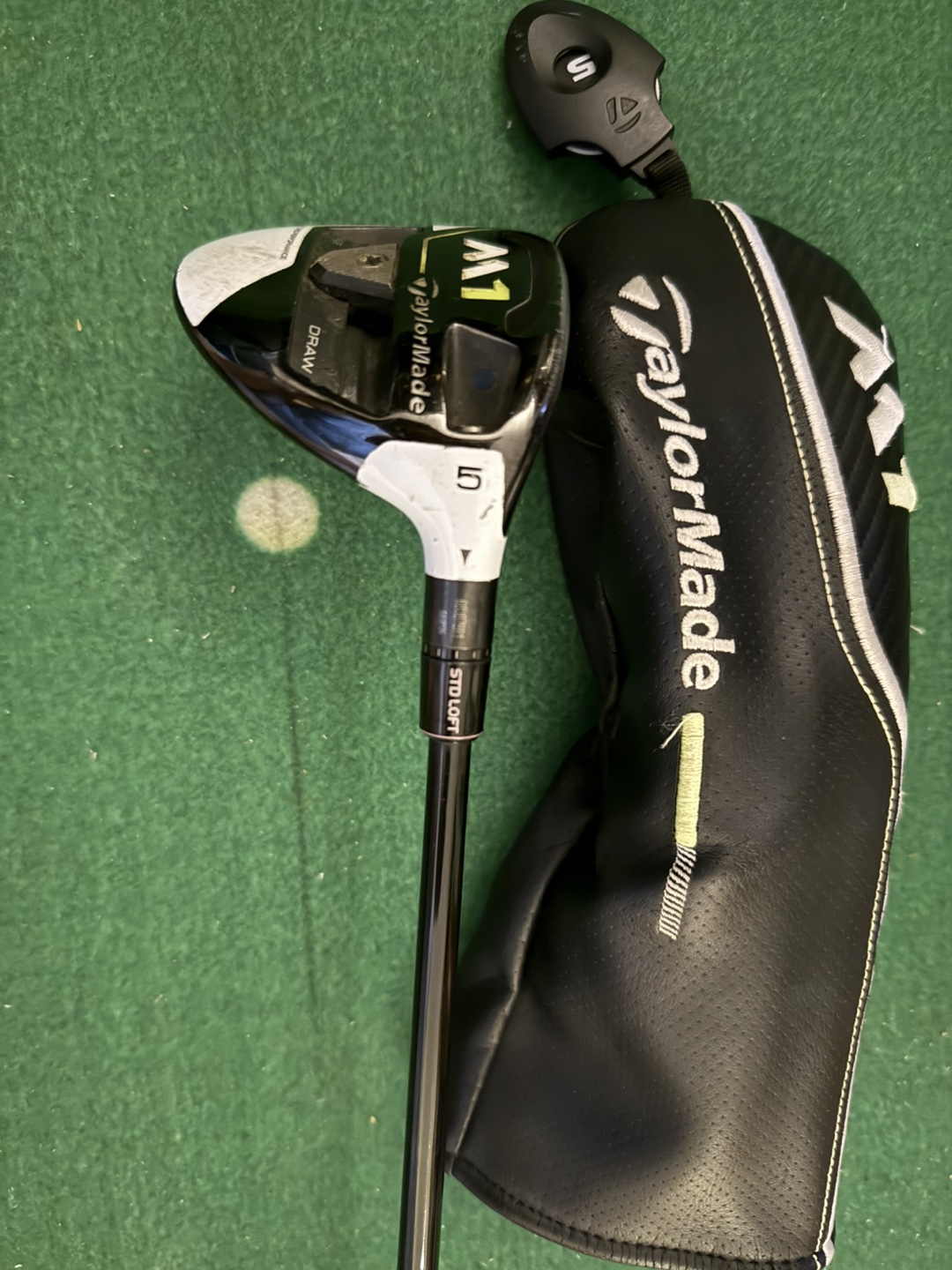 TaylorMade M1 5 wood with Headcover xstiff - photo 3