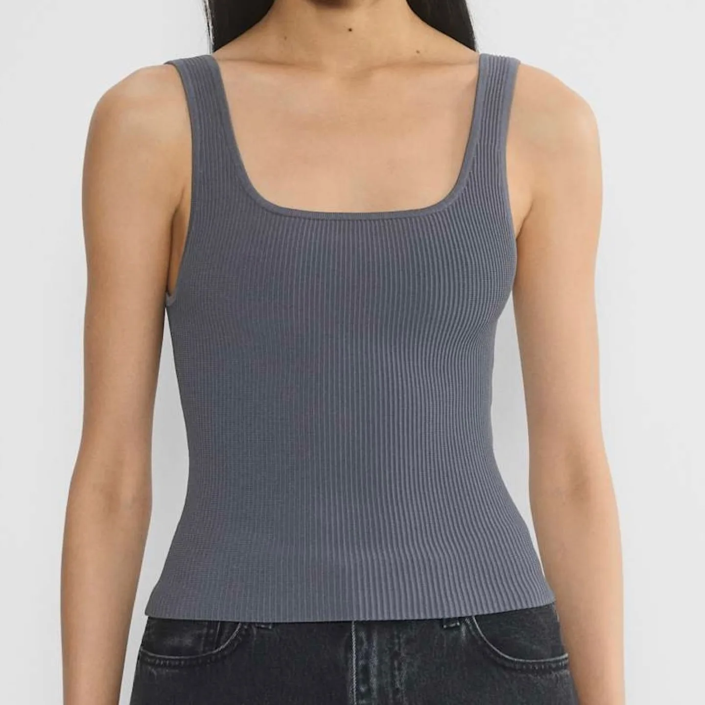 Aritzia Babaton Sculpt Knit Squareneck Tank image indicator(6)