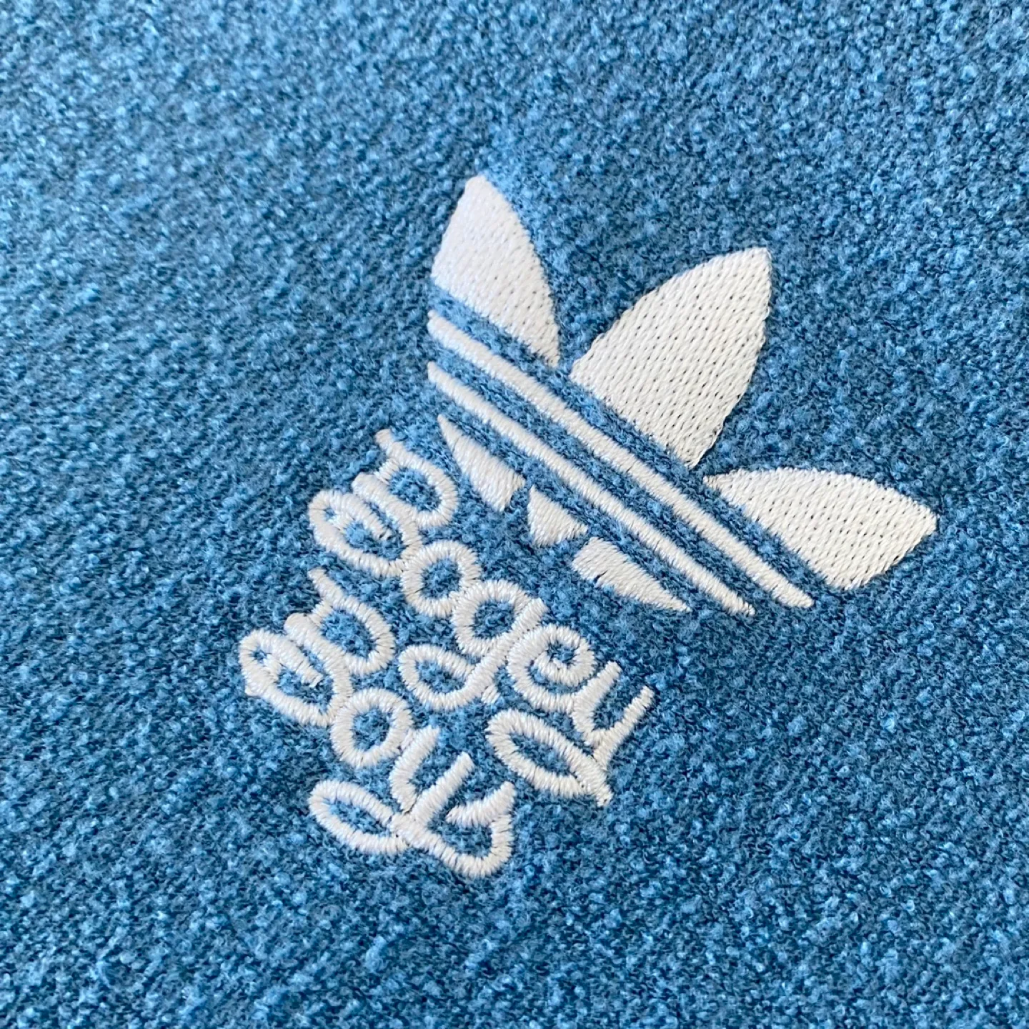 Adidas x Bogey Boys Zip-Up BB Track ALTBLU Jacket Size S image indicator(7)