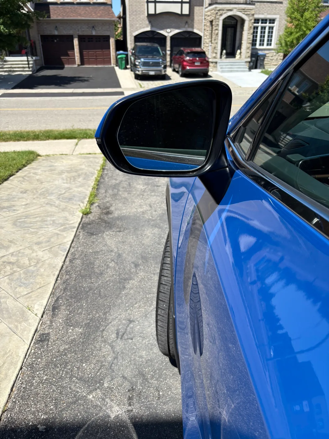 Lexus driver side mirror image indicator(3)