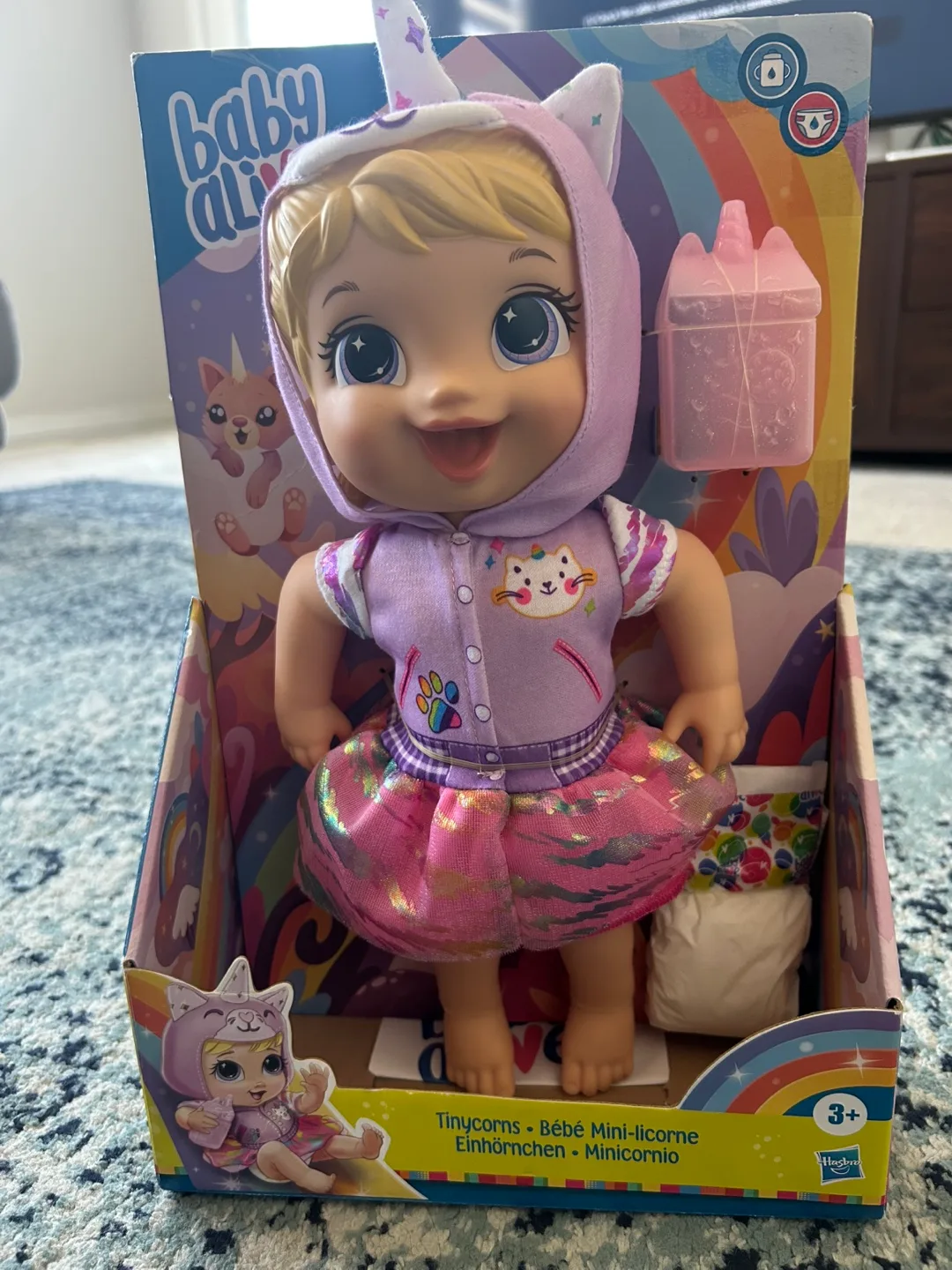 🇨🇦 Baby Alive Tinycorns Unicorn Doll - New in Box! thumbnail