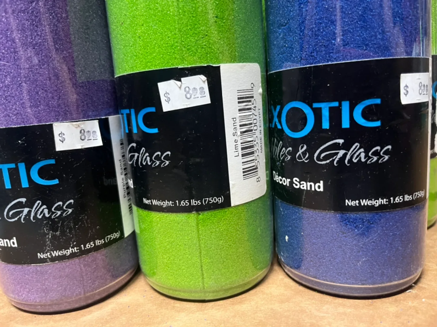 Craft/decor sand image indicator(3)