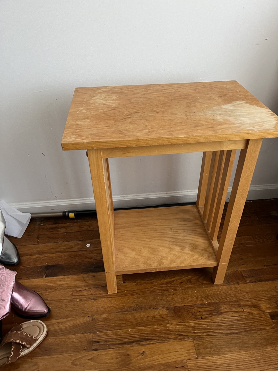 $10 - Pick Up Today 7/23 - Wooden Side Table - photo 2