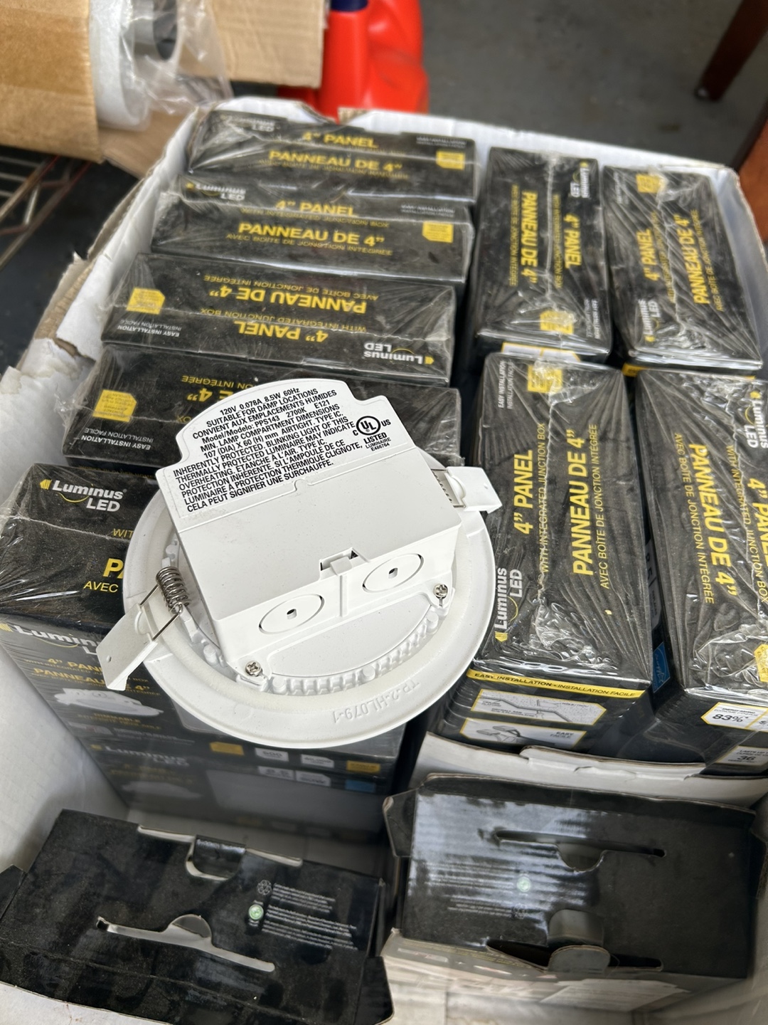 Luminous LED 4" Panel Lights - New in Box - photo 4
