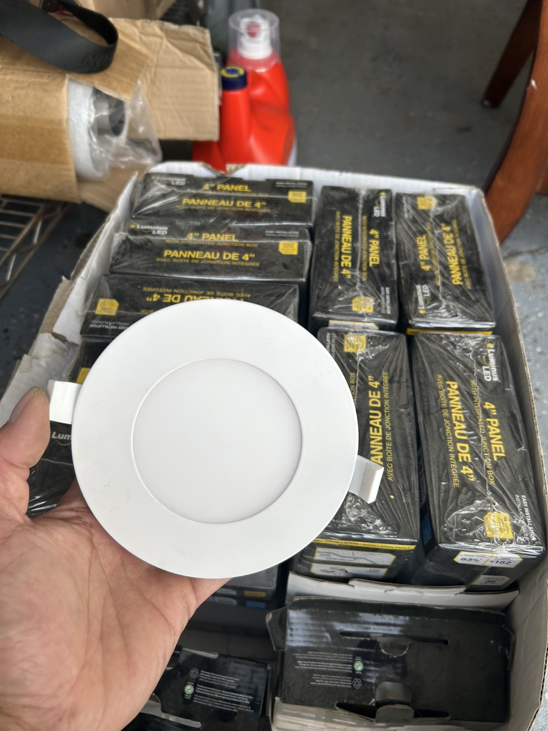 Luminous LED 4" Panel Lights - New in Box - photo 3