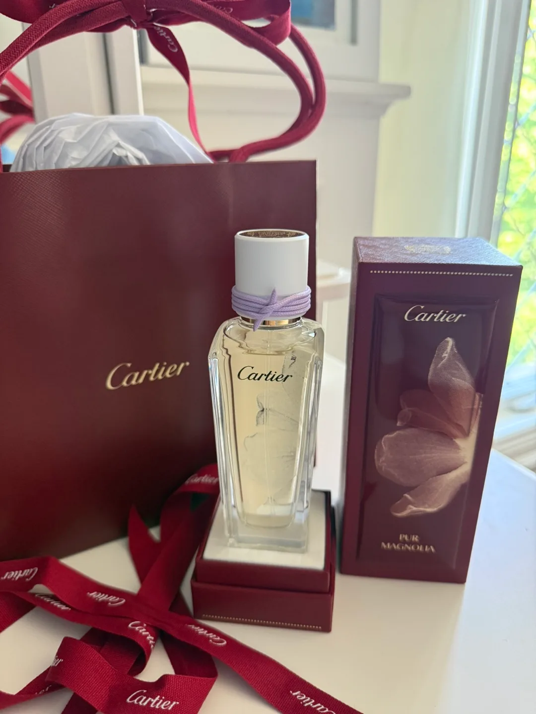 Authentic brand new Cartier Pur Magnolia Perfume thumbnail