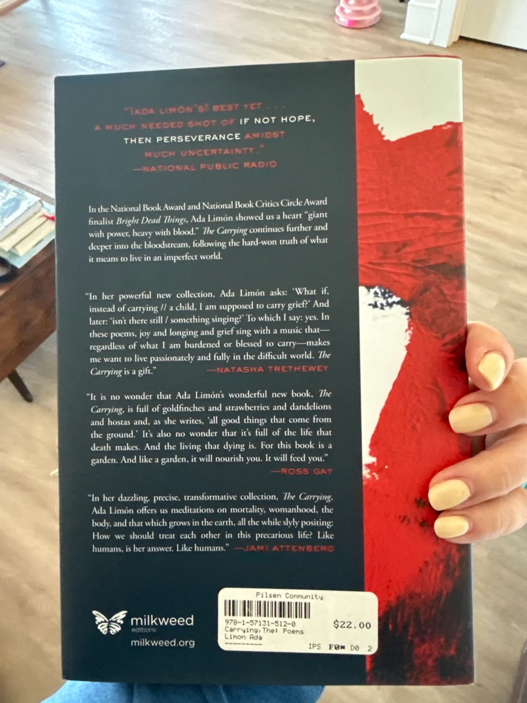 The Carrying: Poems by Ada Limón image indicator(2)