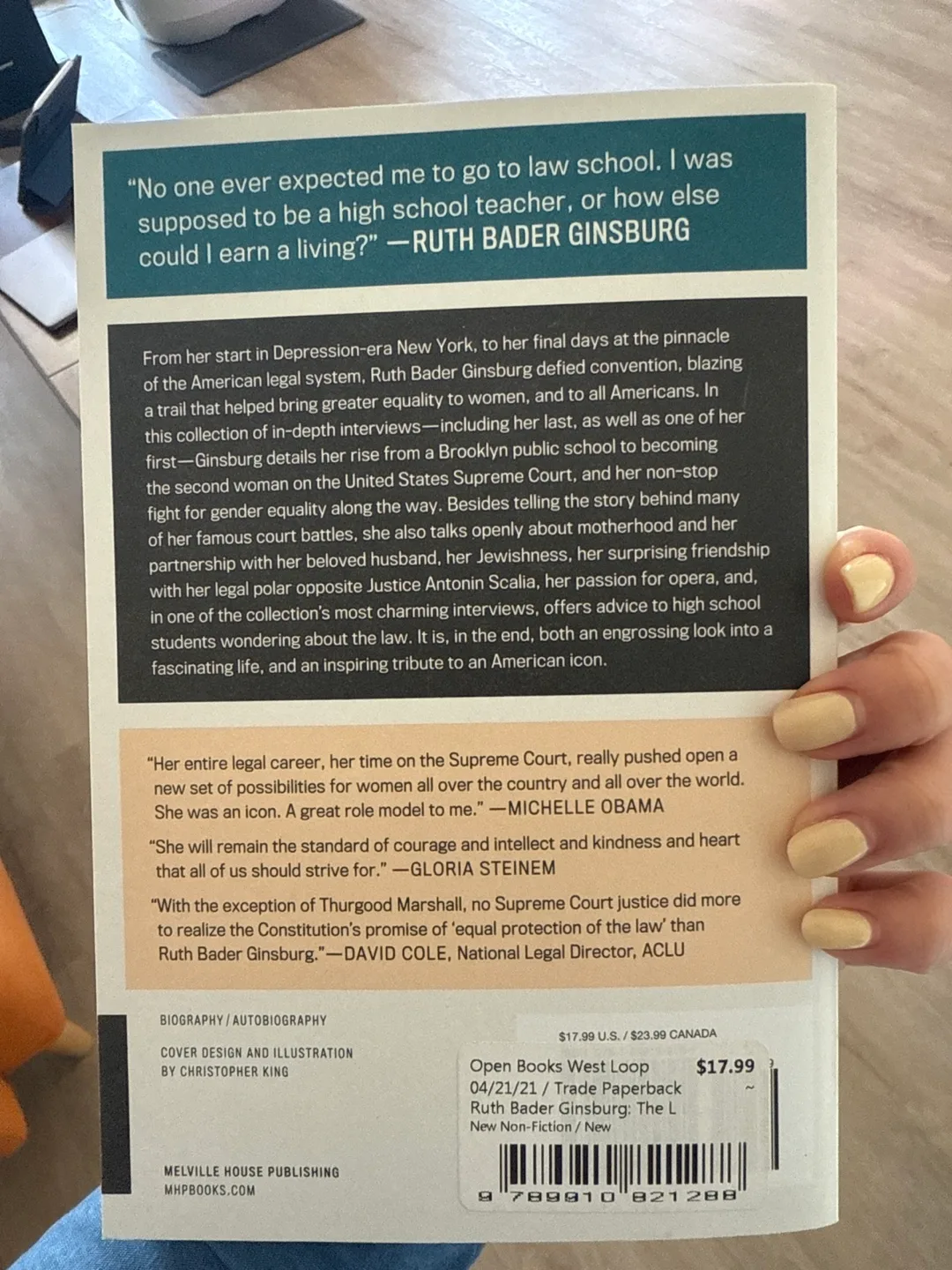 Ruth Bader Ginsburg: The Last Interview Book image indicator(2)