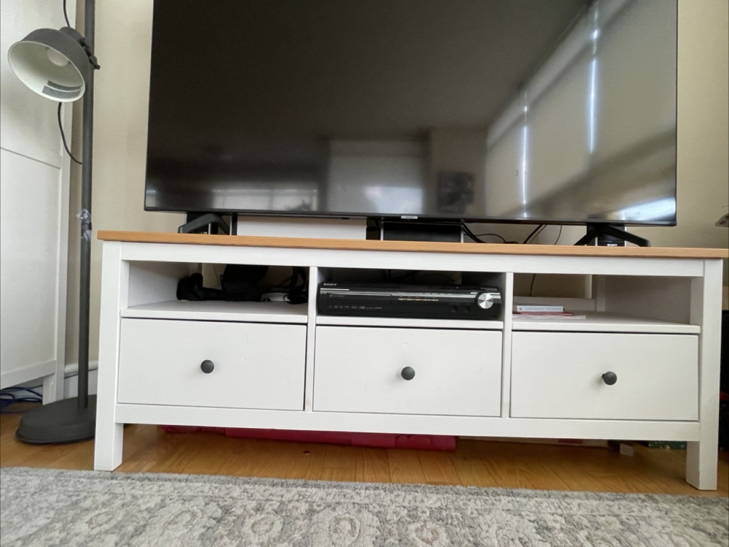 IKEA Hemnes TV Stand - White