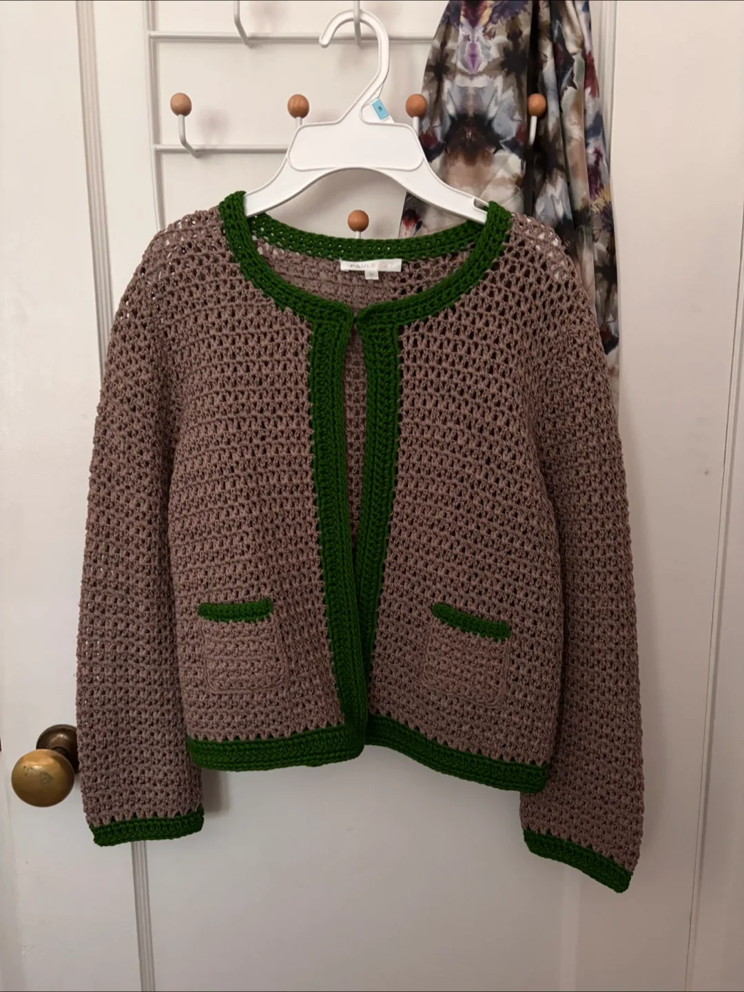 Brand new Paule Ka Crochet Cardigan - Size M