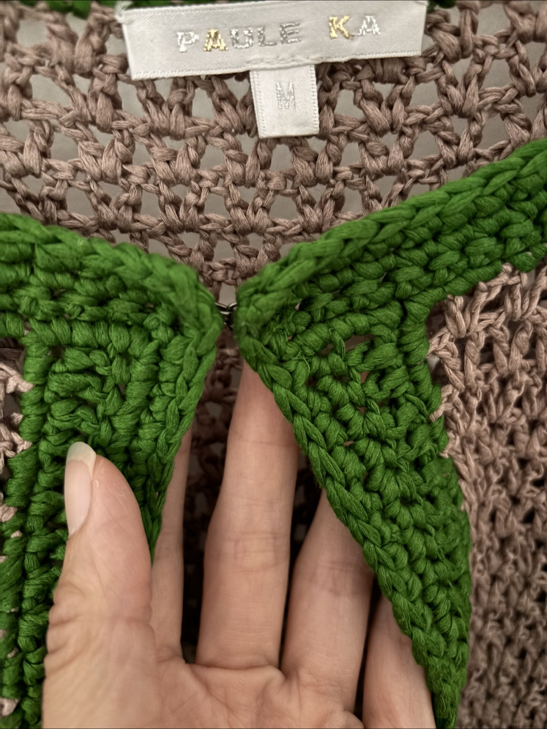 Brand new Paule Ka Crochet Cardigan - Size M - photo 3
