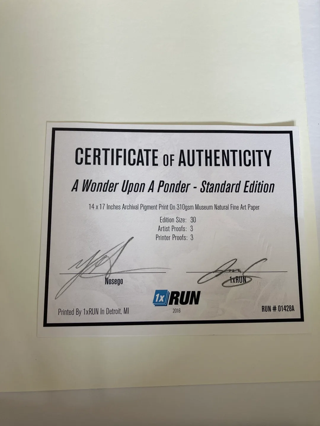 Framed 'A Wonder Upon A Ponder' Print image indicator(2)