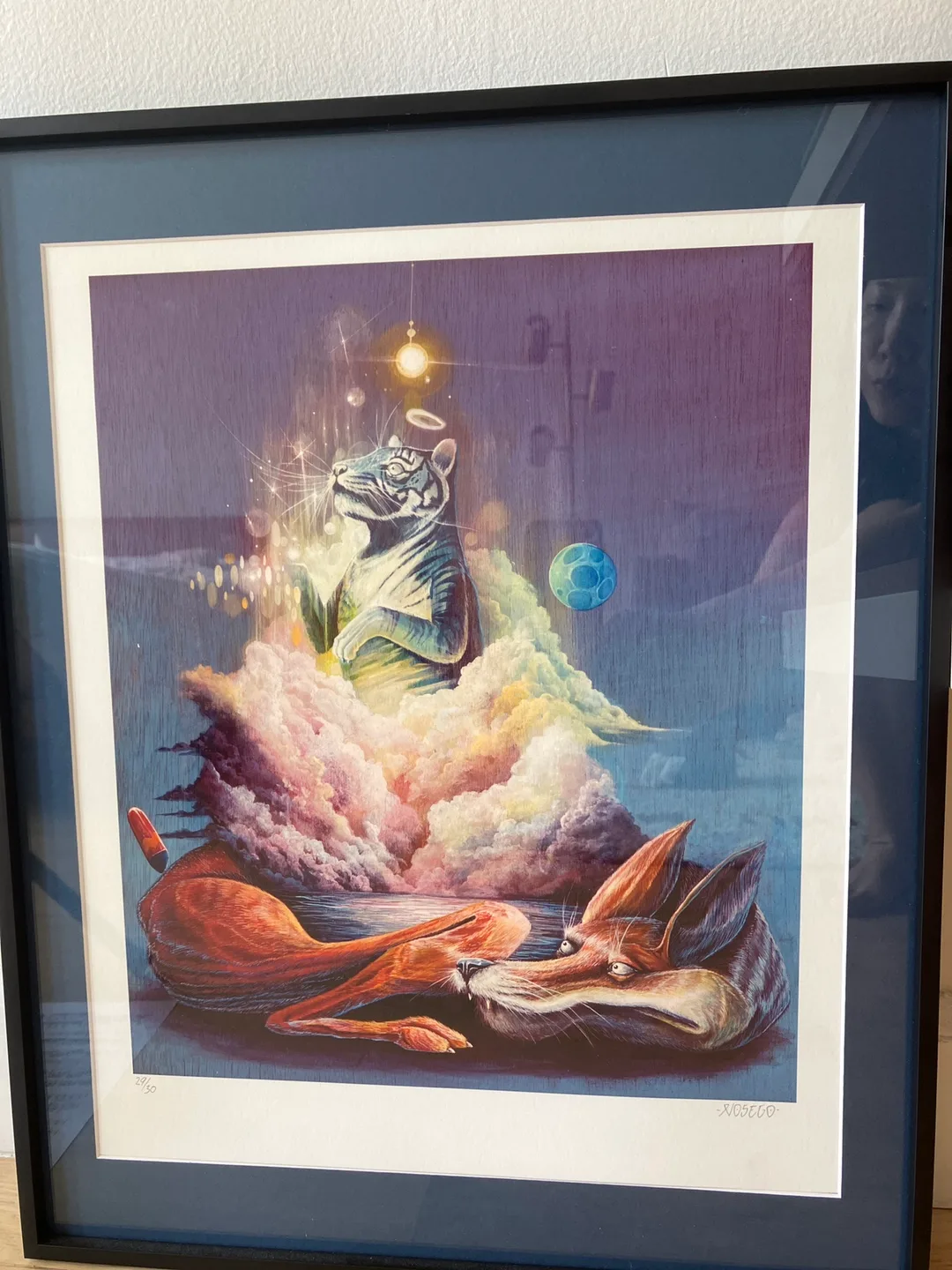 Framed 'A Wonder Upon A Ponder' Print image indicator(3)