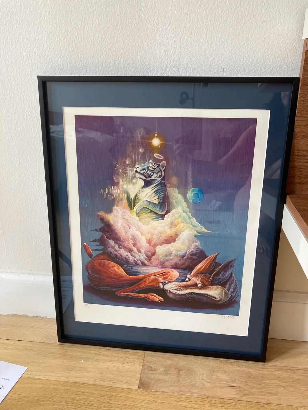 Framed 'A Wonder Upon A Ponder' Print thumbnail