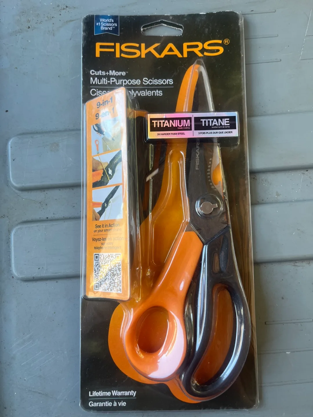 Fiskars Cuts+More Multi-Purpose Scissors - New! thumbnail