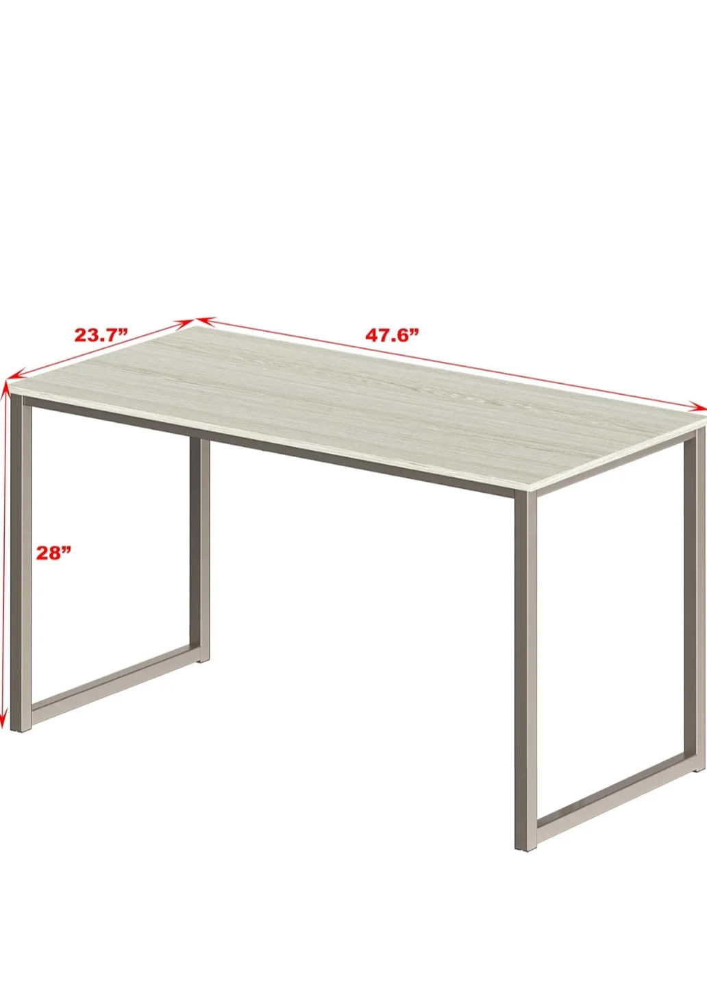 Desk with Metal Frame image indicator(3)