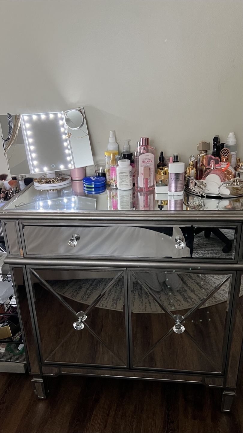 Mirrored Vanity Cabinet
