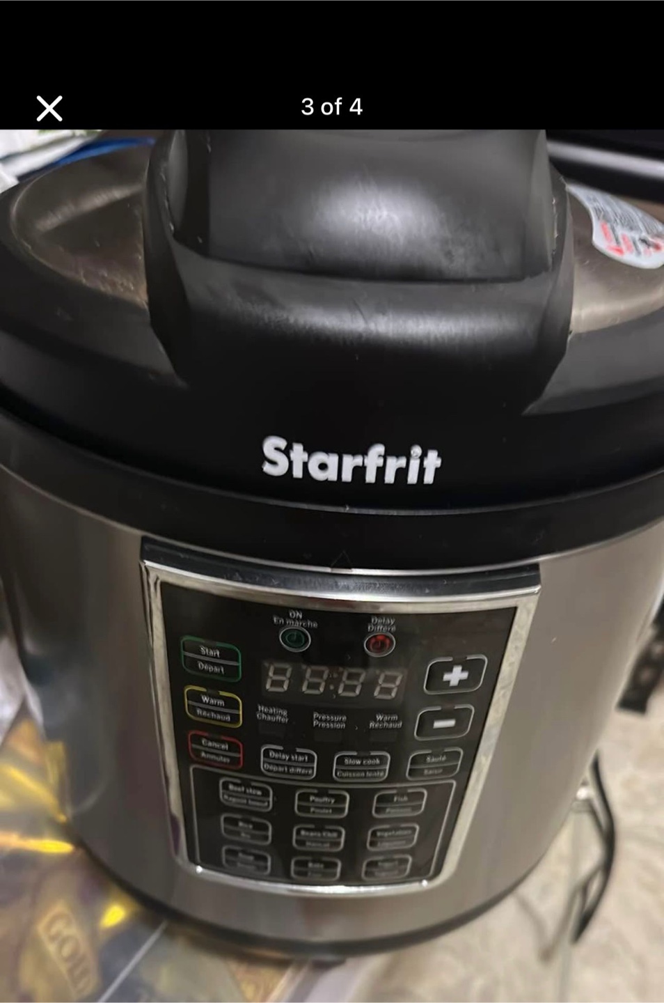 Starfrit Electric Pressure Cooker - photo 2