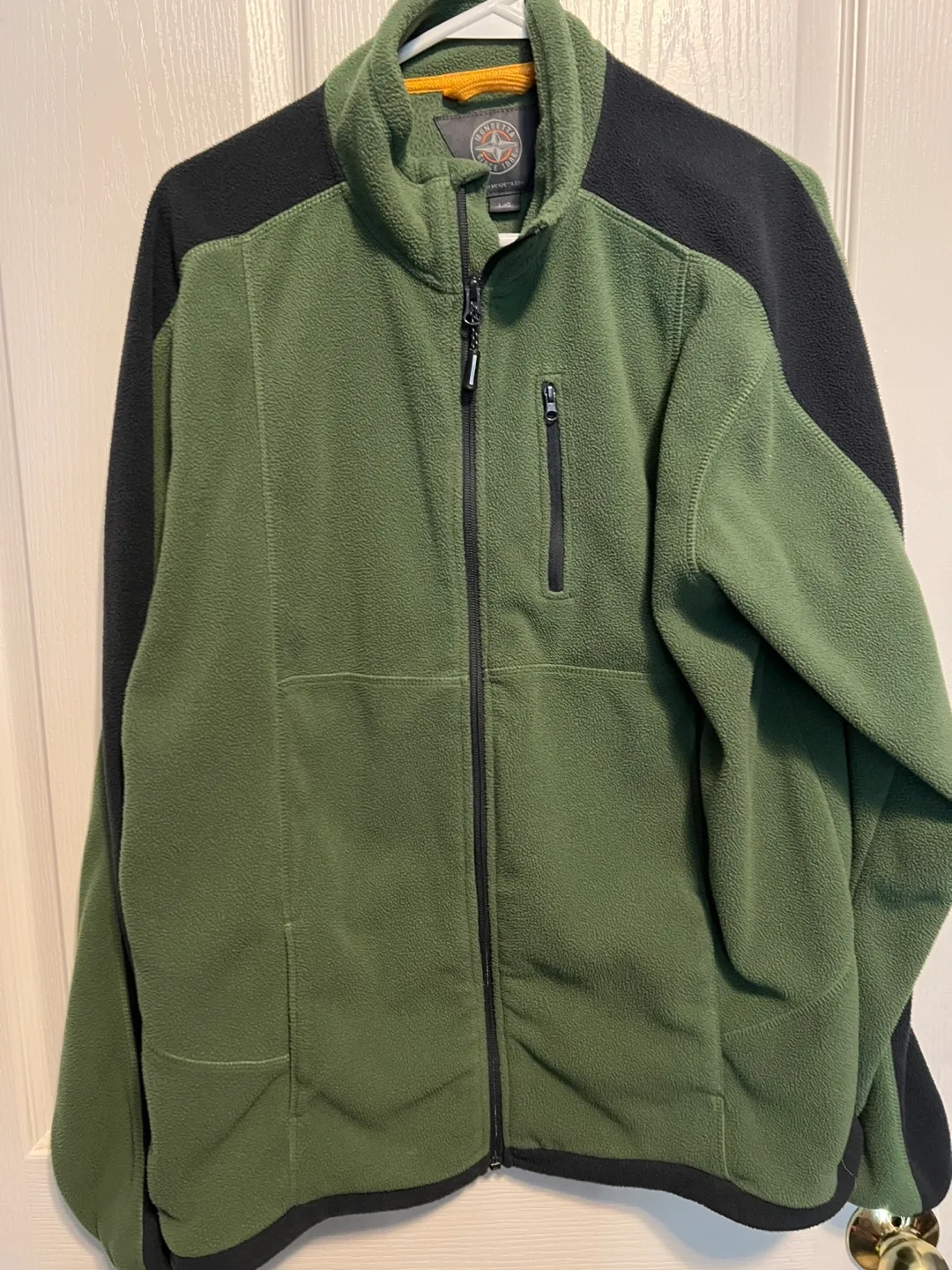 Mondetta  Gear Fleece Jacket - Green and Black thumbnail