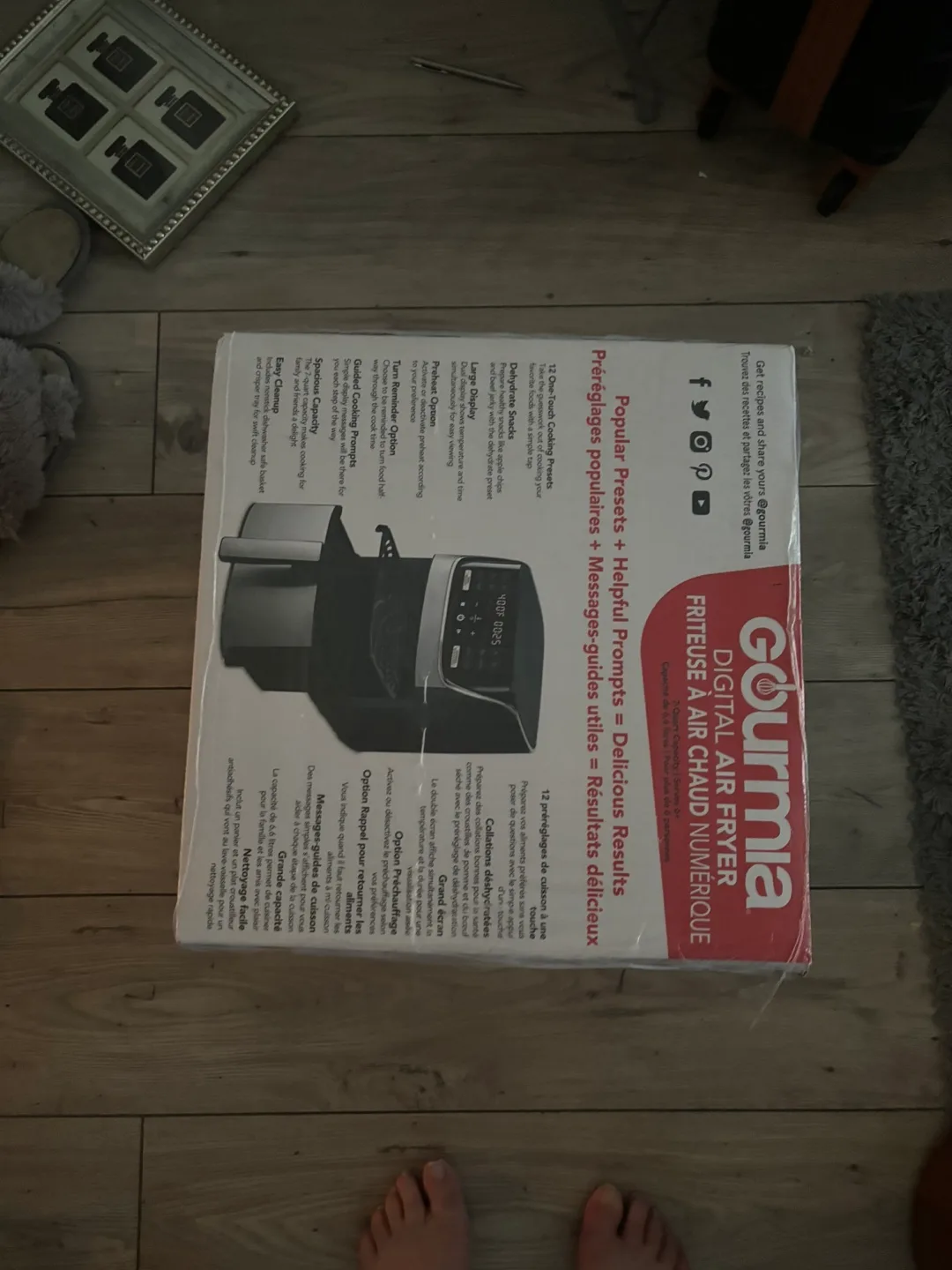 Gourmia Digital Air Fryer - 7 Quart Capacity image indicator(4)