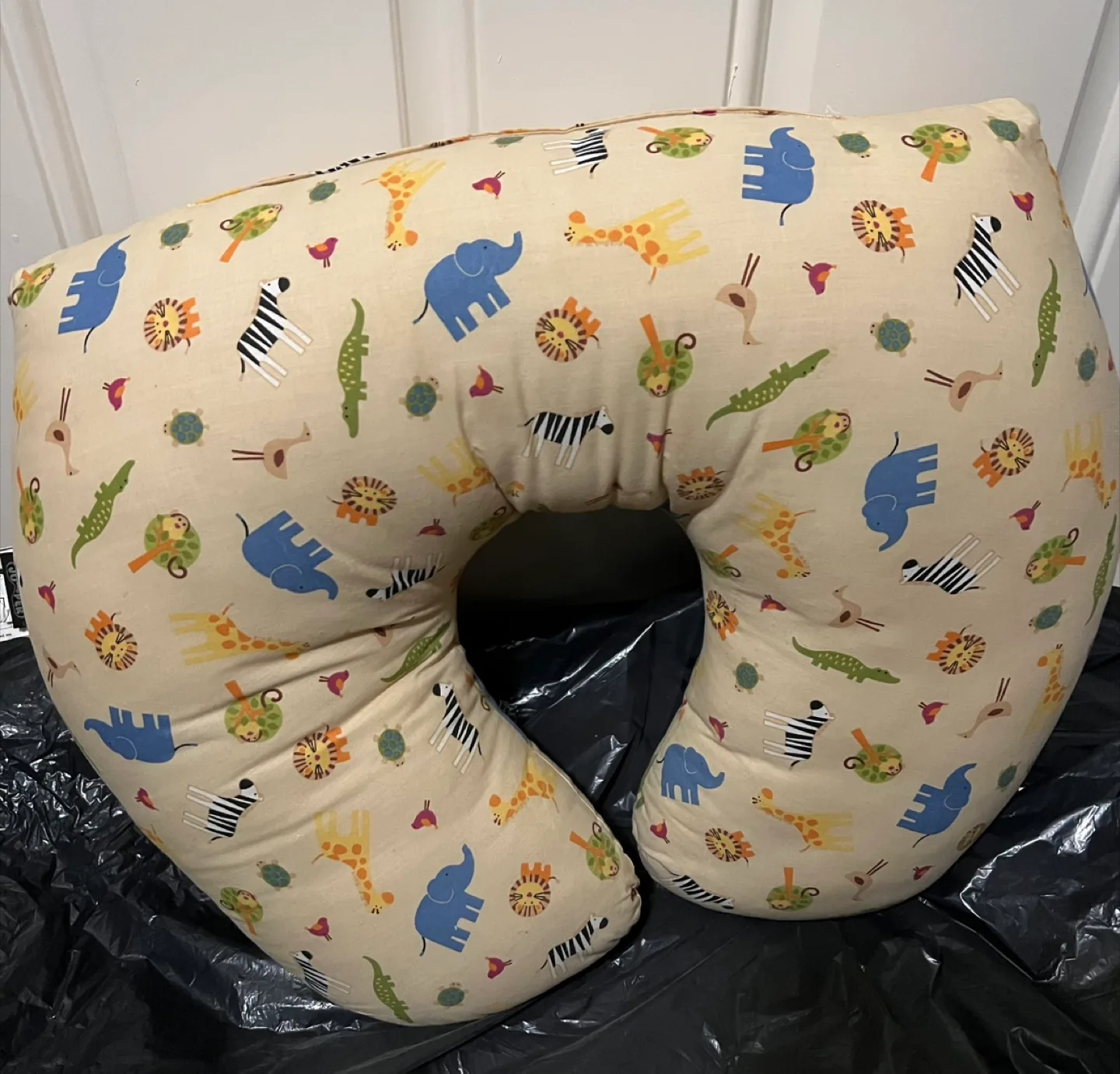 Jolly Jumper Animal Print Nursing Pillow thumbnail