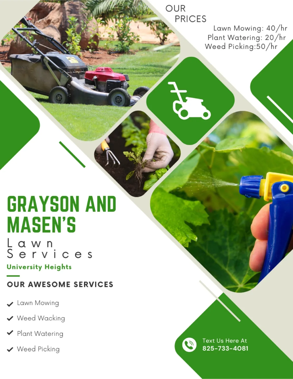 Lawn mowing in university Heights or Parkdale thumbnail
