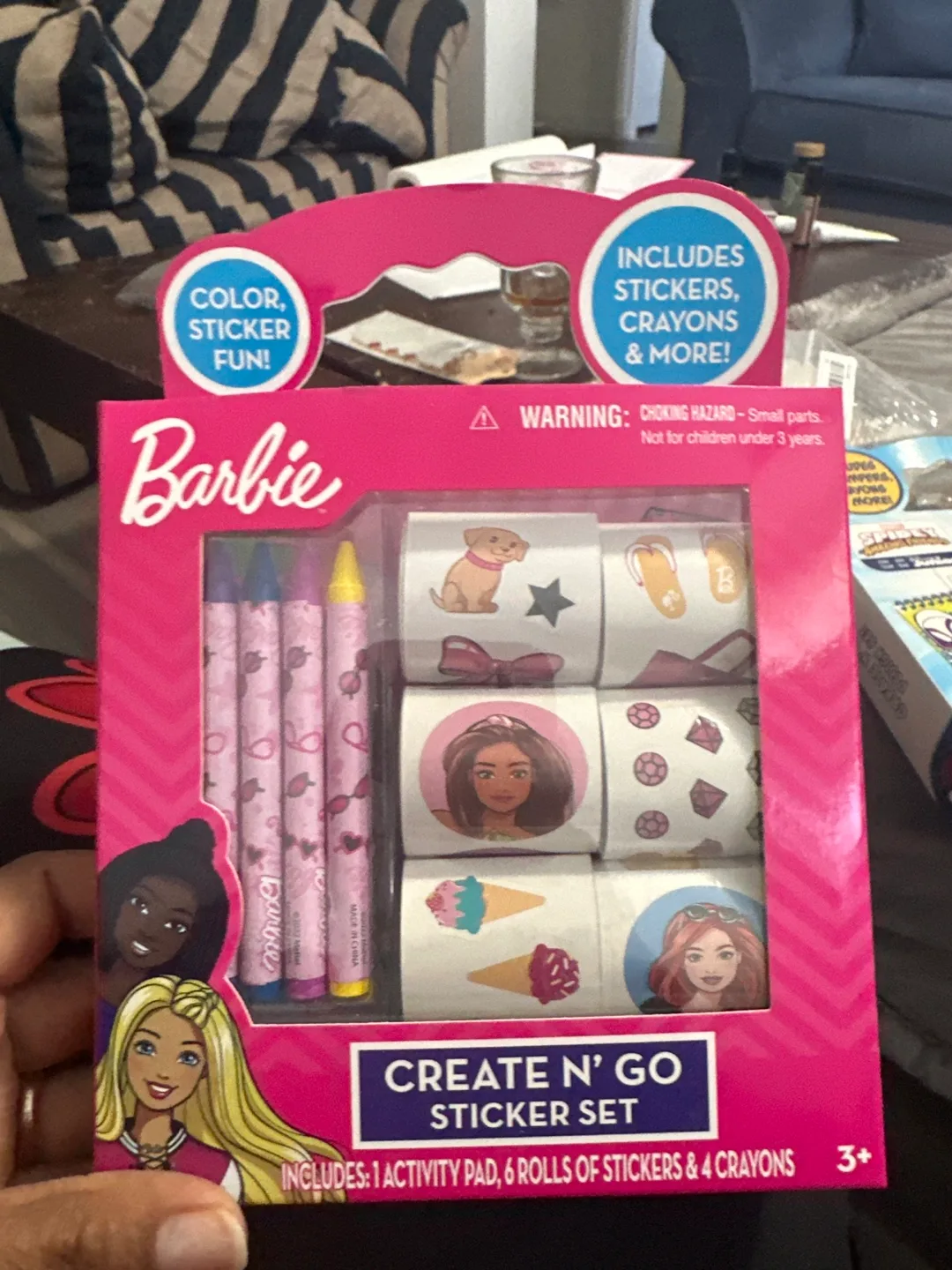 Barbie Create N' Go Sticker Set - New image indicator(2)