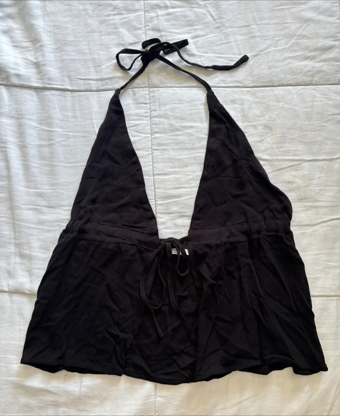 Ardene Black Halter Top - Size XS/S thumbnail