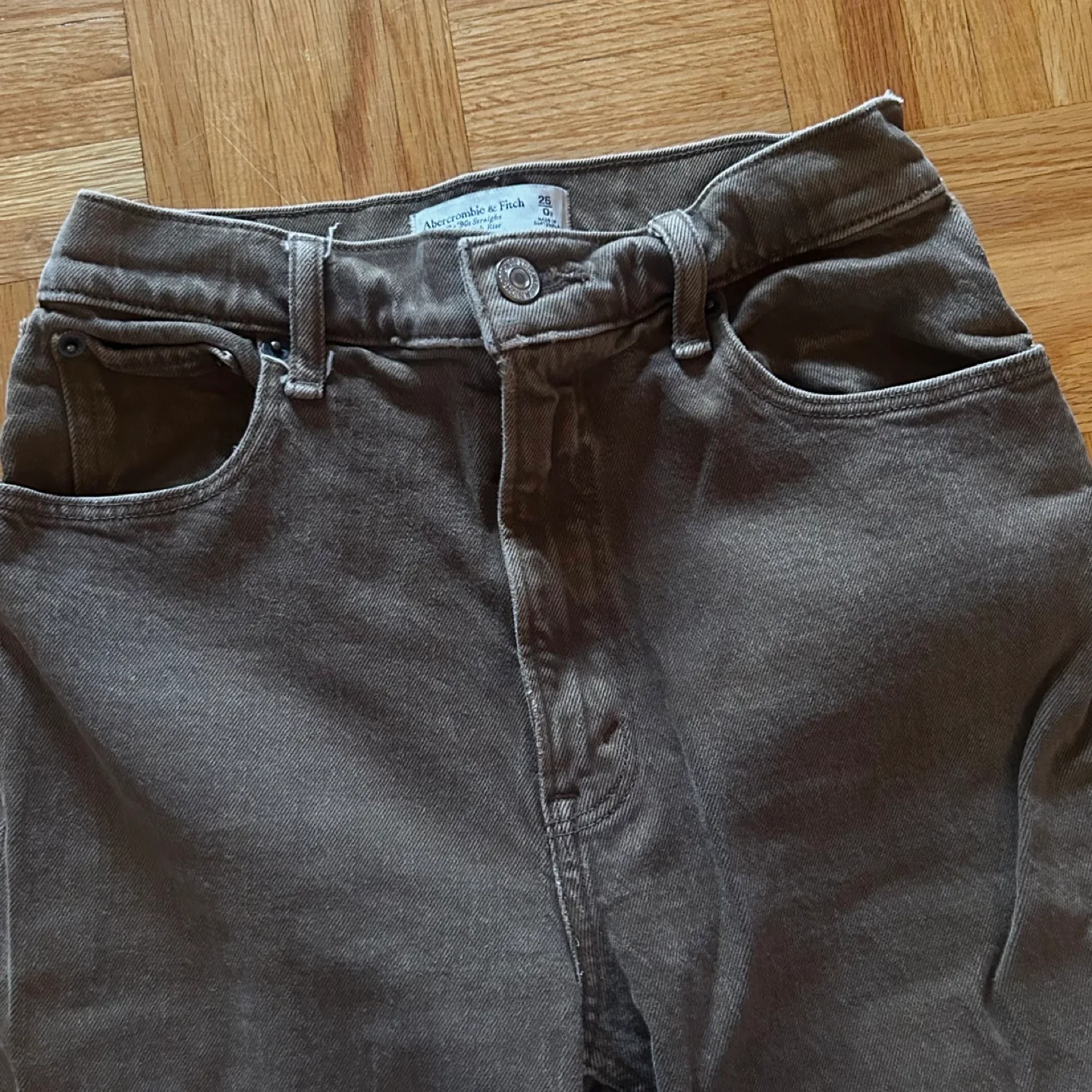Abercrombie & Fitch Brown Jeans thumbnail