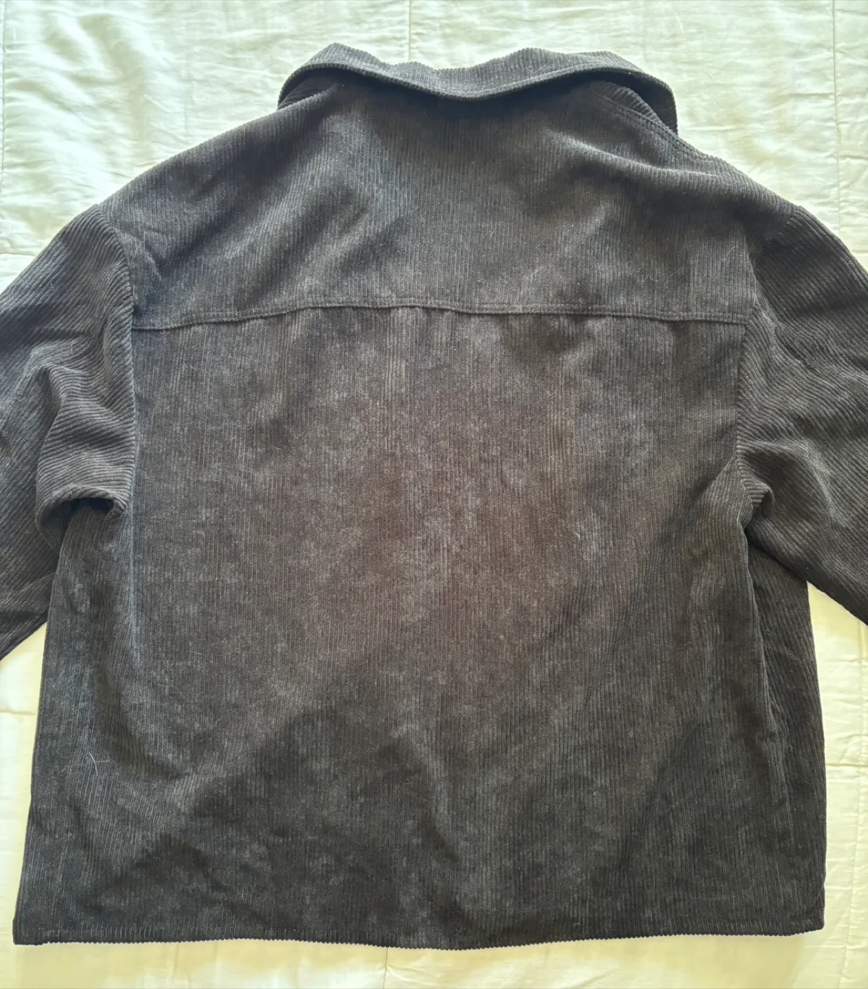 SHEIN Black Corduroy Jacket - Size S image indicator(3)